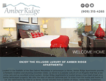 Tablet Screenshot of amberridge.com